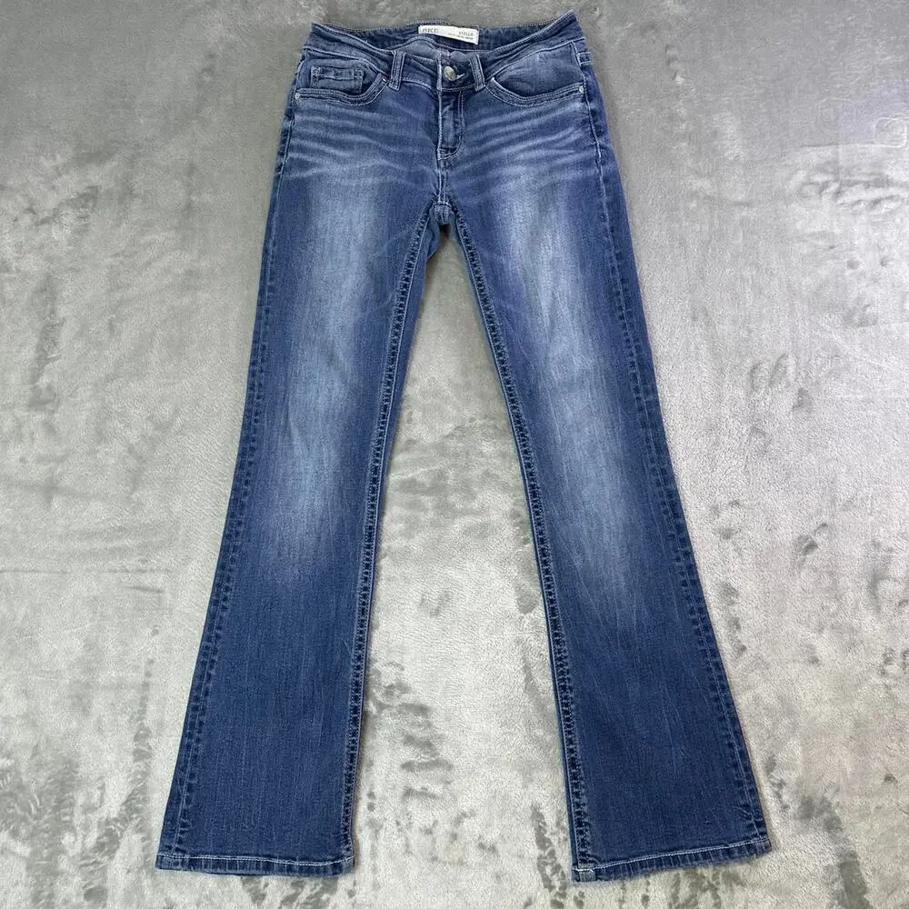 BKE Stella Womens Bootcut Jeans Size 26x31.5 Medium Wash Western Stretch Denim - Picture 2 of 8